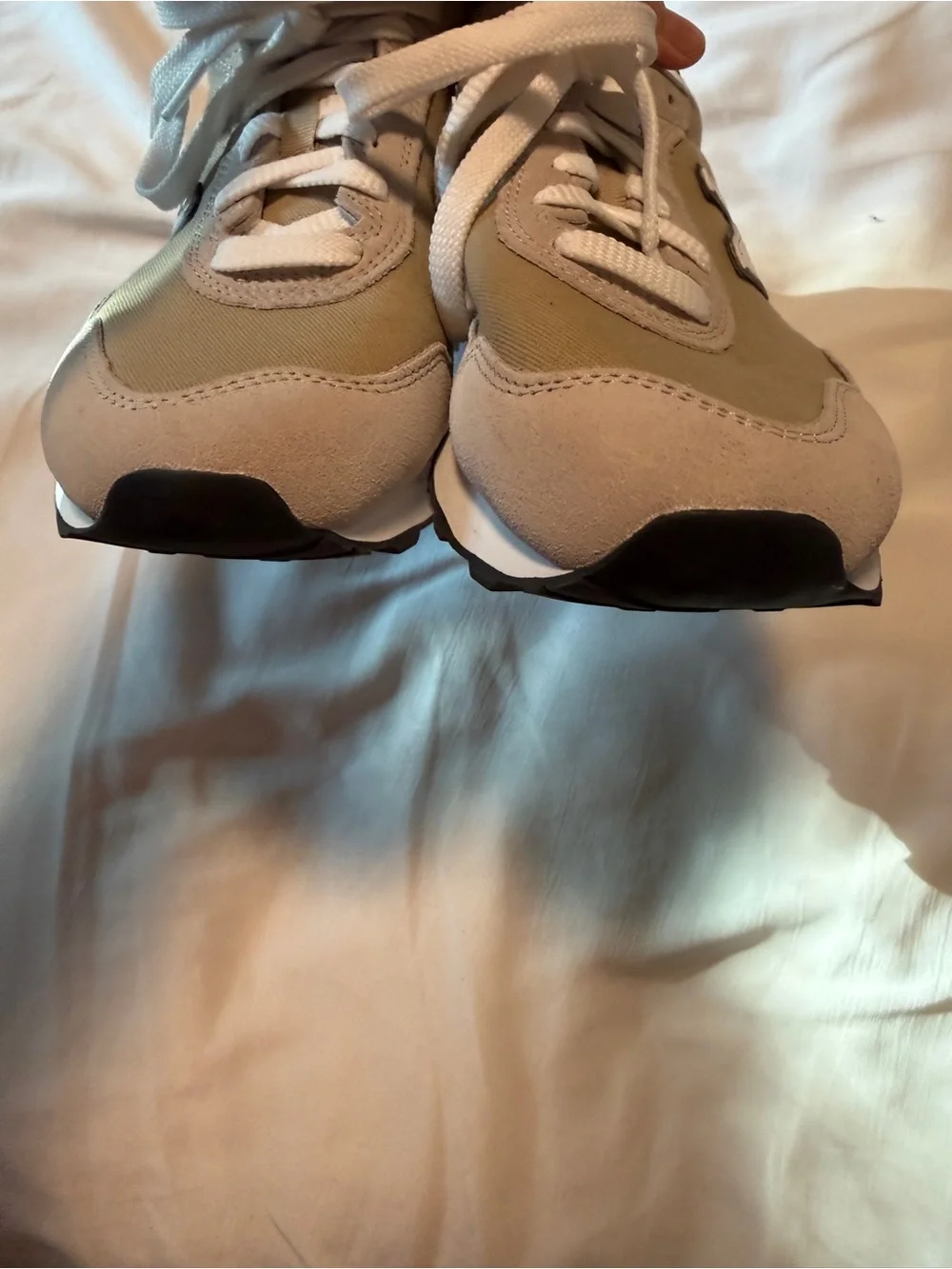 New Balance 515 Sneakers Tan Leopard Canvas Suede Women's 8 WL515SD3